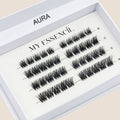 Faux-cils press-on AURA My Essencìl – coffret de cils pré-collés noirs