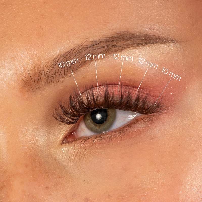 HAVANA - FAUX CILS PRESS ON MARRON BRUN