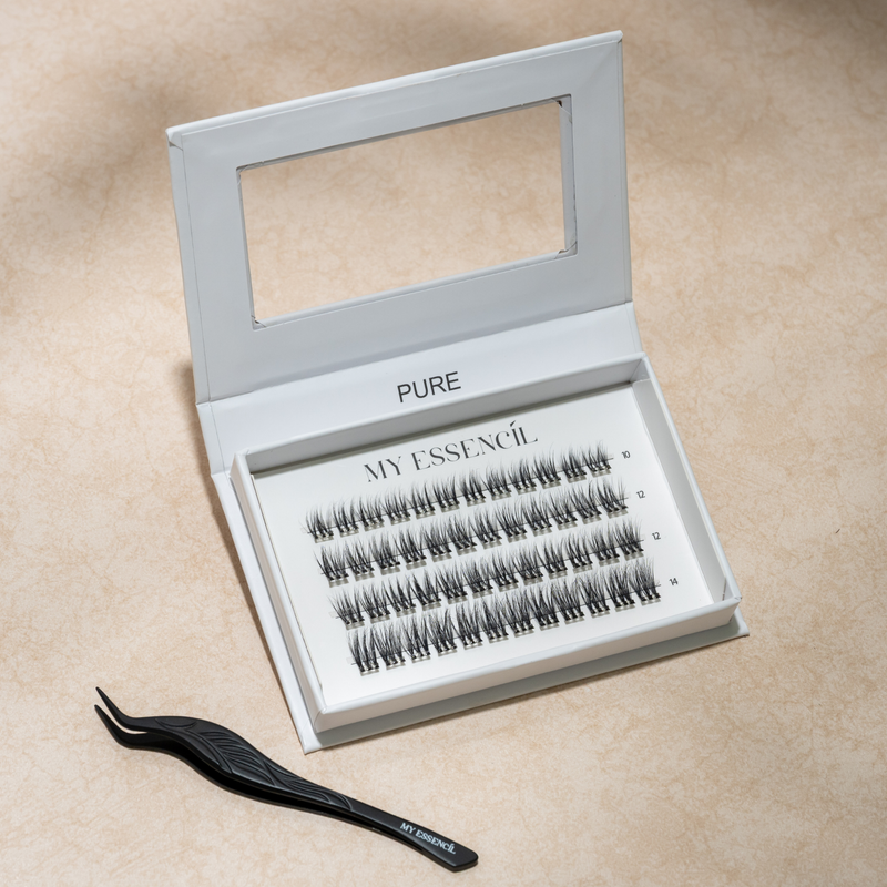 Starter Kit - Faux-cils précollés + Pince applicateur