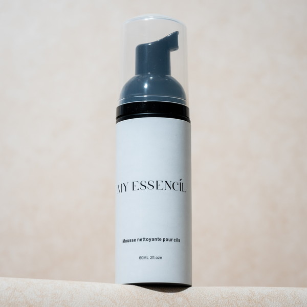 Mousse nettoyante pour cils