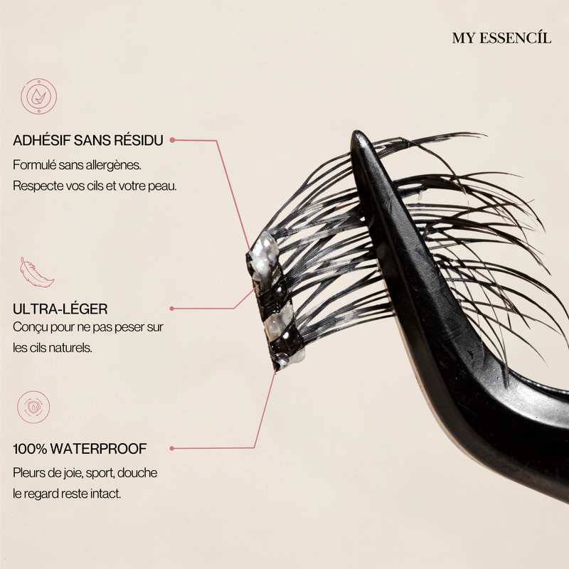 GLAMOUR - FAUX CILS PRESS ON