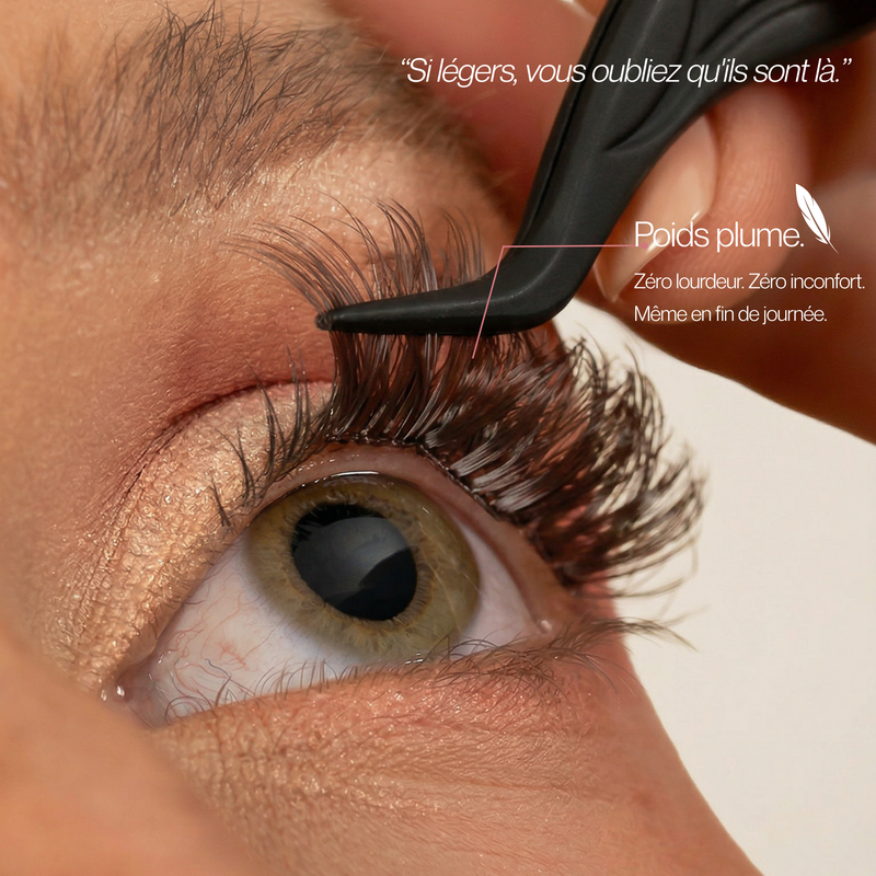 HAVANA - FAUX CILS PRESS ON MARRON BRUN