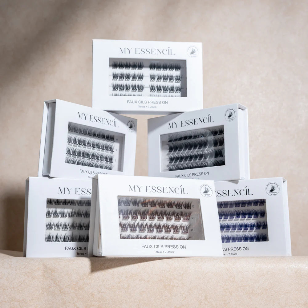 PRE-GLUED FALSE EYELASHES