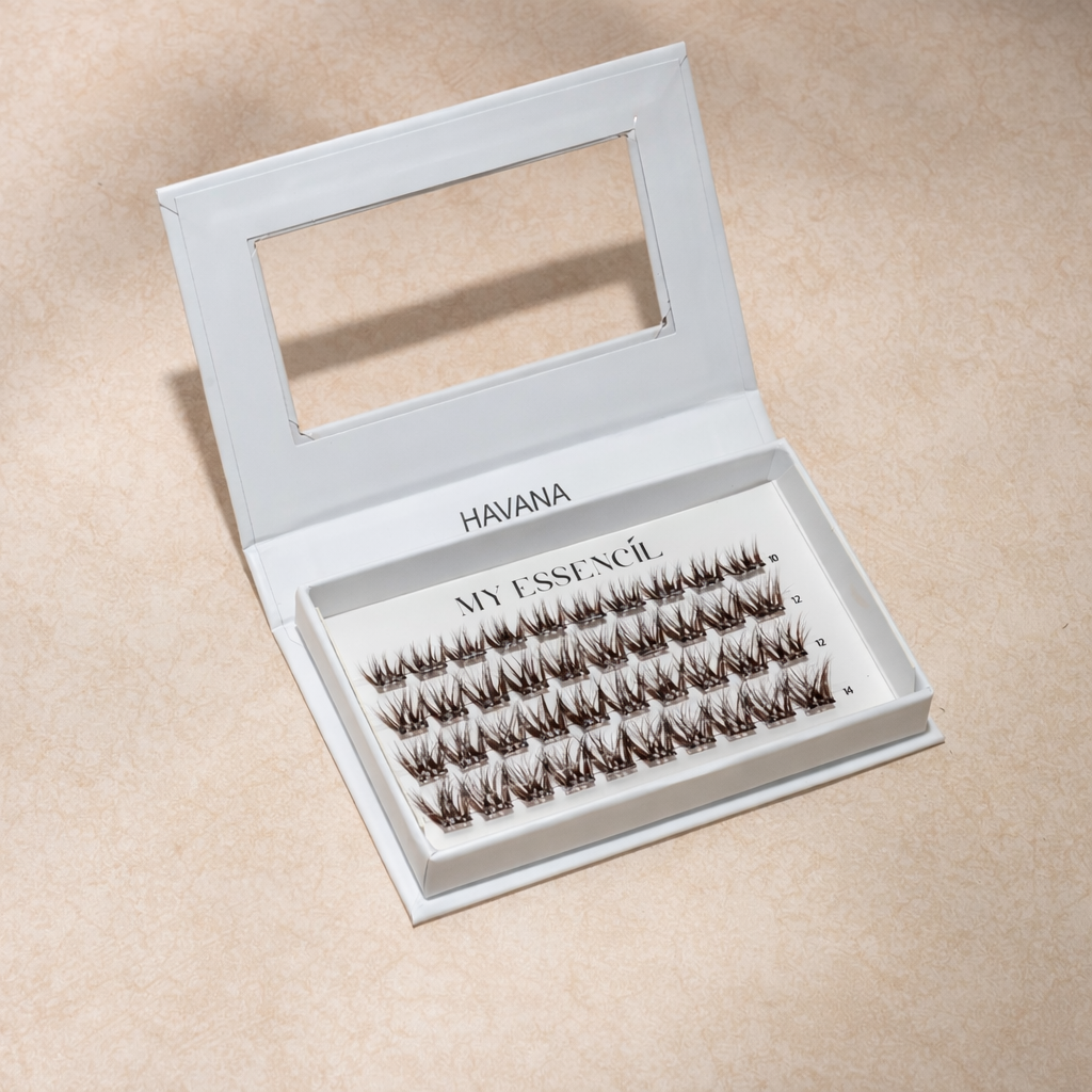 HAVANA - FAUX CILS PRESS ON MARRON BRUN