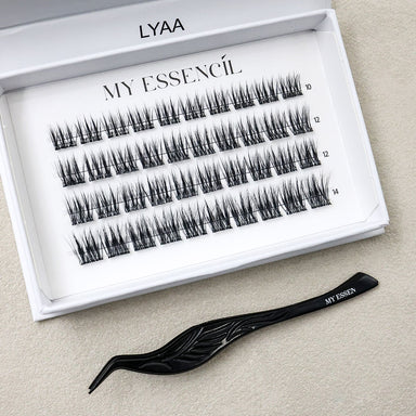 Coffret LYAA ouvert avec la pince applicatrice noire