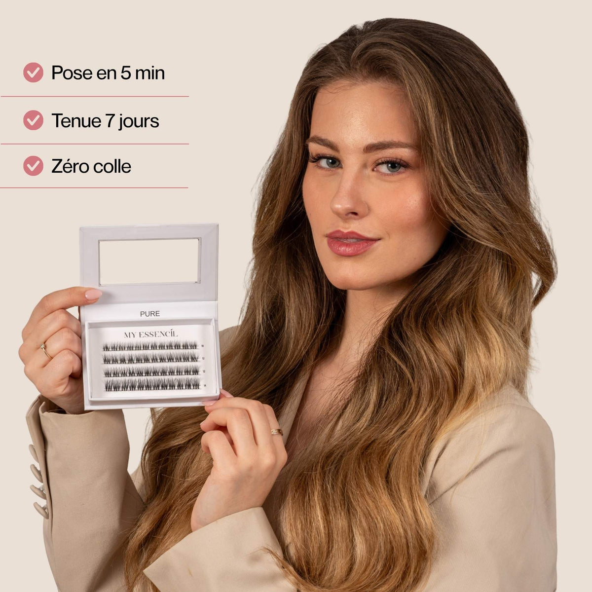 PURE - FAUX CILS PRESS ON