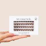 HAVANA - FAUX CILS PRESS ON MARRON BRUN