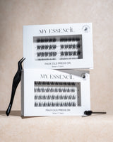 Summer Elite Pack — 5 boxes of pre-glued false eyelashes of your choice + Tweezers | Free Mini Bag