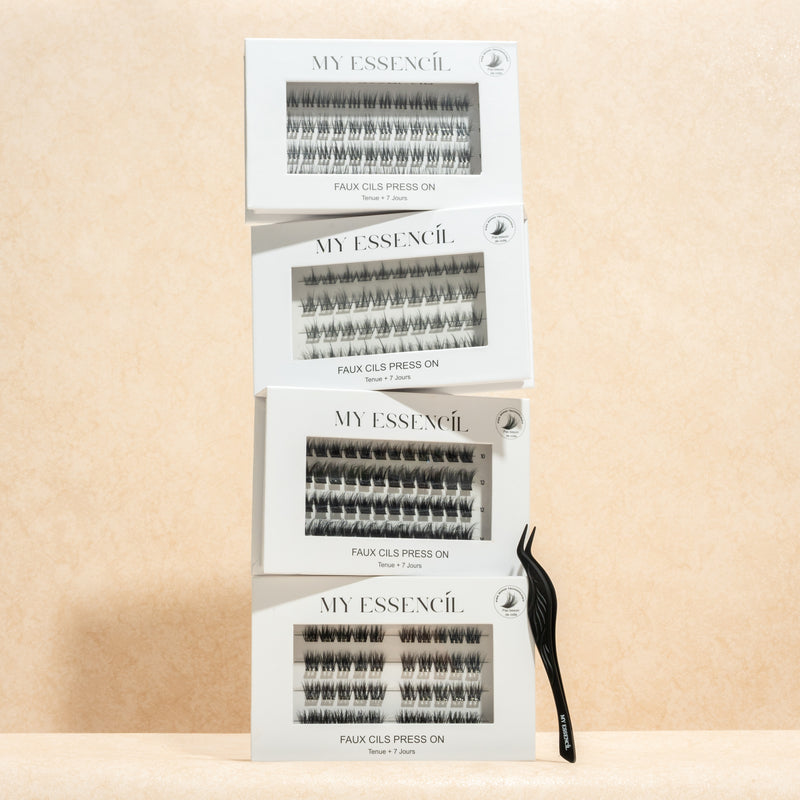 Pack 4 styles + Pince applicateur