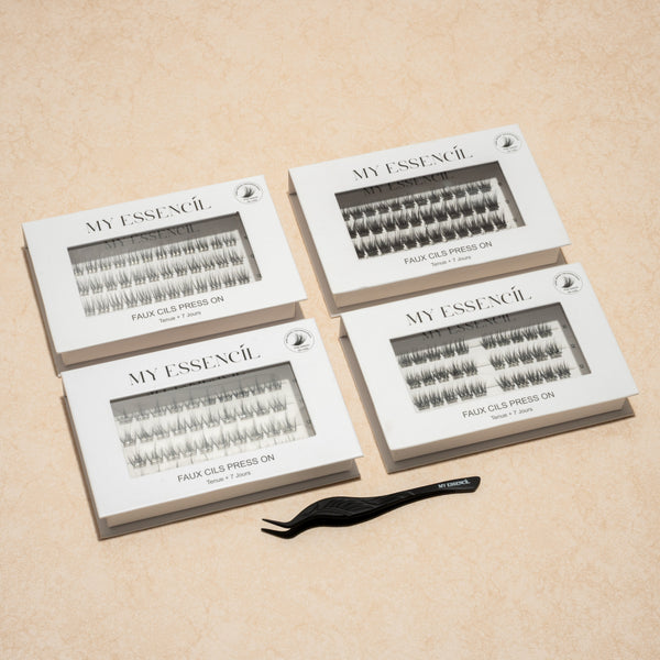 Pack 4 styles + Pince applicateur