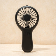 Mini ventilateur portable noir MyEssencìl pour sécher les cils