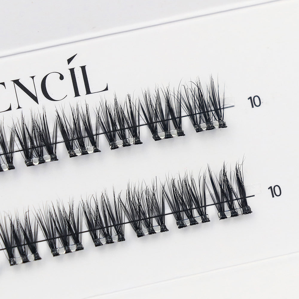 Clusters fins taille 10 mm pour le coin interne de l'œil