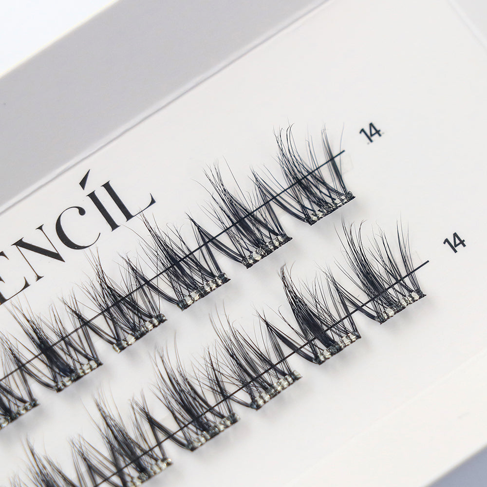 Clusters VOGUE spikés taille 14 mm vus de près