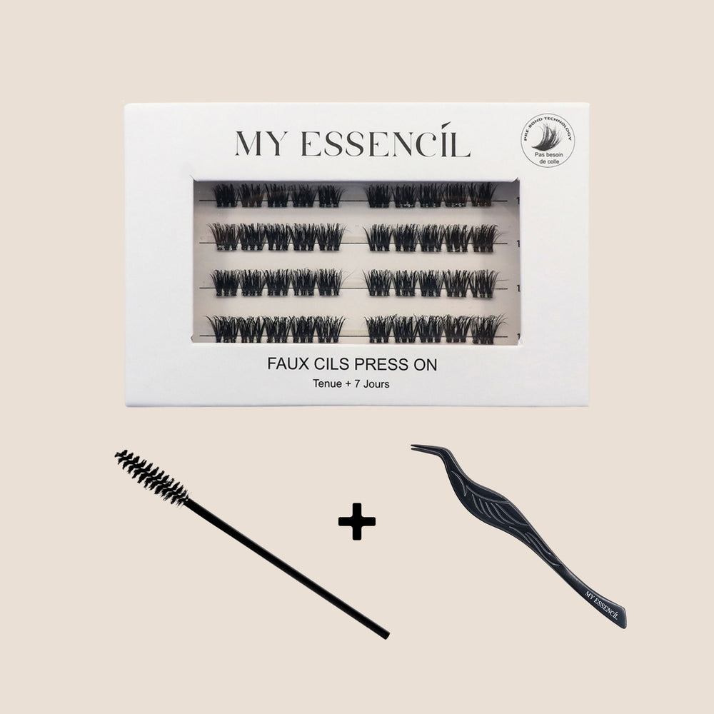 Starter Kit - Faux-cils précollés taille mixte