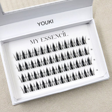 Coffret YOUKI ouvert, clusters noirs effet manga