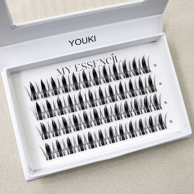 Gros plan sur les clusters YOUKI longs et pointus