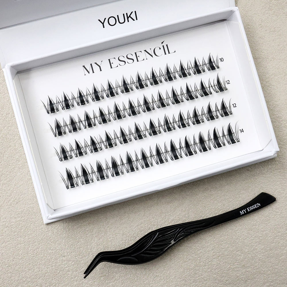 Coffret YOUKI ouvert avec la pince applicatrice noire