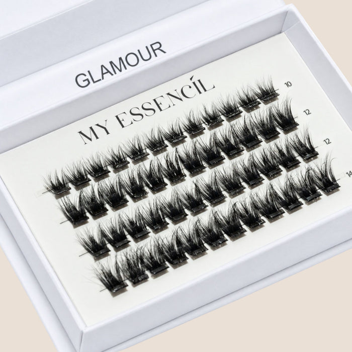 Boîte de faux-cils pré-collés My Essencil modèle Glamour